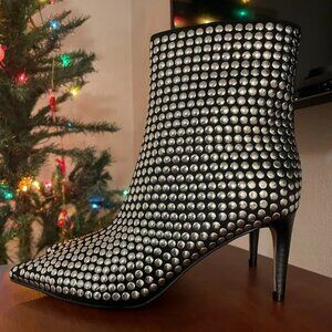 Nine West Women's Kepord Stiletto Heel Ankle Dress Booties